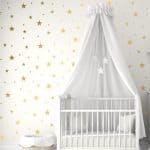 US $0.57 41% OFF|Gold Silver Stars Wall Stickers for Kids Room Baby Nursery Room Decoration DIY Art Stickers Wall Decals Home Decoration Bedroom|Wall Stickers|