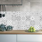 US $1.07 29% OFF|10/15/20/30cm Retro Pattern Tile Floor Sticker PVC Bathroom Kitchen Waterproof Wall Stickers Home Decor TV Sofa Wall Art Mural|Wall Stickers|