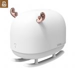 US $11.35 29% OFF|Youpin SOTHING DSHJ H 009 260ML Deer Humidifier Light USB Home Air Humidifier Air Purifier Atmosphere Night Light|Smart Remote Control|