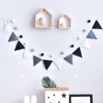US $2.22 23% OFF|Quality Grey Black White Pennants Bunting Banner Wedding/Valentine's day/birthday party Flags Hang Garland Decoration Supplies|Banners, Streamers & Confetti|
