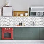 US $7.45 44% OFF|Funlife Bathroom Self Adhesive Mosaic Tile Sticker Waterproof Kitchen Backsplash Wall Sticker DIY Nordic Modern Home Decoration|Wall Stickers|
