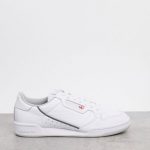 adidas Originals Continental 80 trainers in white & grey