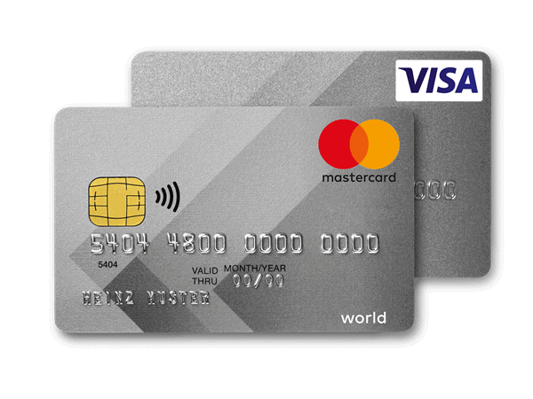 Viseca MasterCard Visa Silber