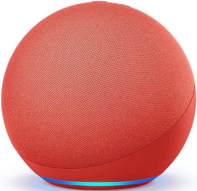 amazon echo 4th gen product red official render