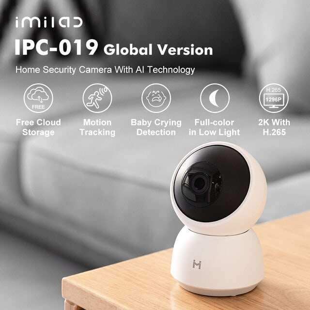 Global Version IMILAB 19E IP Camera 1296P WiFi Camera MI Home Security Camera CCTV Vedio