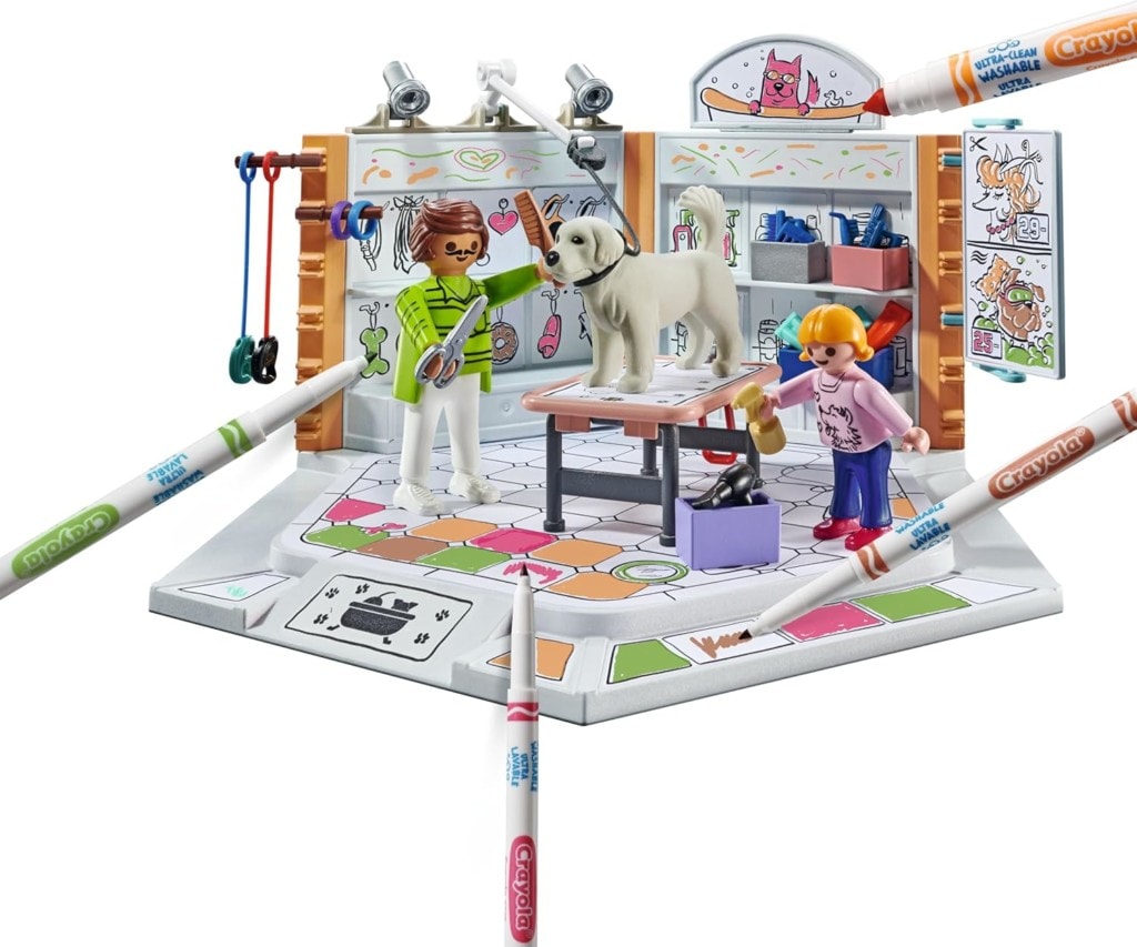 PLAYMOBIL 71514 קריולה COLOR מספרת כלבים זוזו דילס