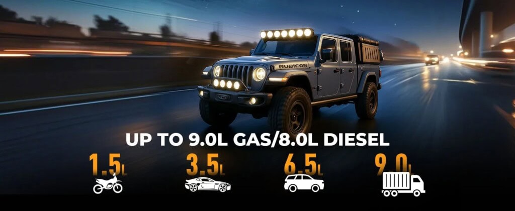 ממליץ! בוסטר משולב BUTURE BC02 עם 5500A וקומפרסור 150PSI רק ב₪165!