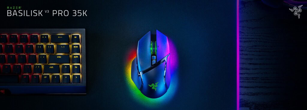 עכבר גיימינג אלחוטי Razer Basilisk V3 Pro 35K רק ב₪387 ומשלוח חינם!
