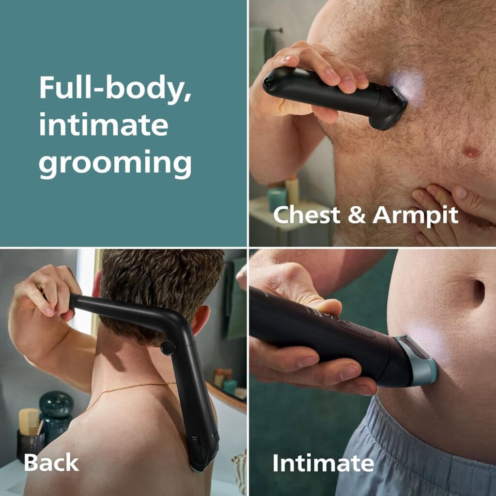 מכונת גילוח וקיצוץ לגוף פיליפס Philips Norelco Body Groomer 9000 רק ב₪326!