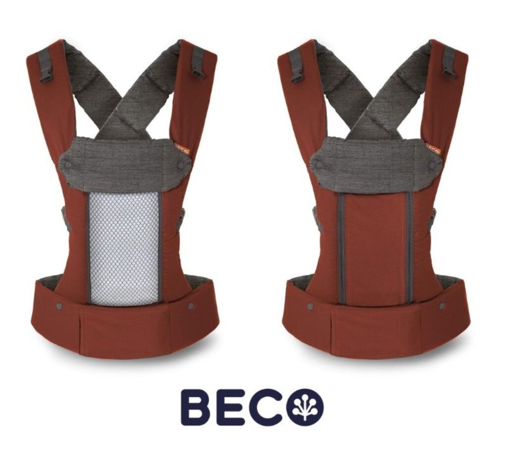 מאוורר, ארגונומי ומתאים מלידה: מנשא תינוק Beco 8 רק ב₪150!