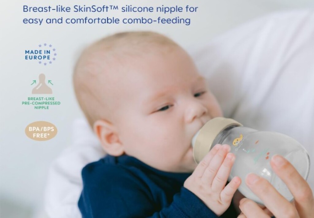 מארז 3 בקבוקי זכוכית MAM Pure Glass Feel Good Anti-Colic רק ב₪52!