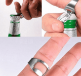 גם אתם יכולים: לפתוח בקבוק בירה עם האצבע – טבעת פותחן בקבוקים ב- 0.72$ !