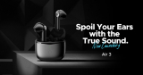SoundPEATS Air3 – אוזניות HALF IN (איירפודס סטייל) רק ב$20.79!
