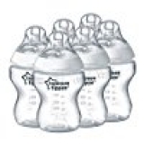 6 בקבוקים לתינוק  Tommee Tippee 260 ml ב – 100 ש”ח