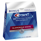 ערכת הלבנת שיניים 32 Crest 3D Whitestrips Glamorous White רק ב₪115!