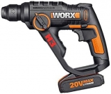 WORX WX390 20V 3-in-1 – פטישון, מברגה, מקדחה – 3 באחד – 685 ש”ח