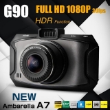 G90 Ambarella A7 5.0M FHD 1080P G-Sensor @Geekbuying+Free Sample $39.49