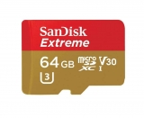 SanDisk Extreme 64 GB microSDXC U3 – כרטיס מהיר במיוחד במחיר מיוחד!