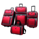 סט 4 מזוודות U.S Traveler New Yorker Lightweight Expandable רק כ- 637 ש”ח במשלוח ימי עם USHOPS