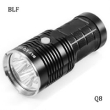 BLF Q8 4x XP-L 5000LM – הנחה משוגעת לפנס משוגע! – 50% הנחה!