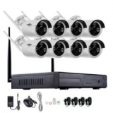 Hiseeu 960P Wireless CCTV 8CH NVR Kit  – ערכת אבטחה מלאה! 8 מצלמות ונתב NVR בחצי מחיר!