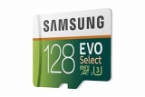 כרטיס זיכרון – Samsung EVO Select – 128GB –     ב-152 ₪, כולל אחריות אמזון !