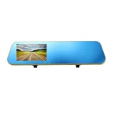 F1C Car DVR Dash Cam Rear View Mirror Camera מראה משולבת DVR כולל מצלמה אחורית רק ב 105 ש"ח