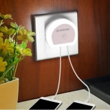 Alfawise HTV – מנורת לד לחדר שינה – כולל חיישן + שקע טעינה עד 2 מכשירים