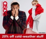 asos | מתחממים! 20% הנחה על מעילים, סוודרים ומגוון פריטים מקולקצית החורף! לגברים ונשים!
