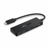 Blitzwolf bw-th4 – קורא כרטיסים ומפצל USB-3 איכותי ומהיר 5 ב1 עם חיבור USB-C – רק 9.99$!