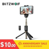מקל הסלפי המומלץ – BlitzWolf עם חצובה ושלט בלוטות’! רק ב10$! הכי זול אי פעם!