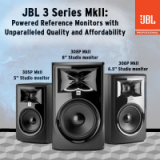 JBL Professional 308P MkII 8 Studio Monitor  מוניטור אקטיבי ב 50% הנחה