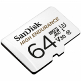 תעמיסו :-) SanDisk 64GB High Endurance – כרטיס זיכרון עמיד ומהיר למצלמות אבטחה ורכב בסייל באמזון!