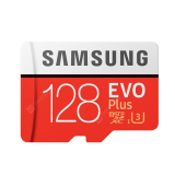 כרטיס זיכרון 128GB U3 – Samsung EVO PLUS – ב17.99$