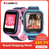 שעון חכם לילדים LEMFO  – עם GPS, סים דור 4 ושיחות וידאו! רק כ39.42$!