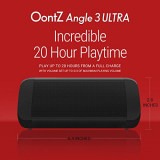 שני רמקולים OontZ Angle 3 Ultra בסטריאו מתחת לרף המכס + משלוח ישיר לארץ + קופון הנחה!