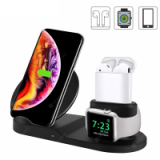 הכל באחד! מטען אלחוטי ומעמד לiPhone, Airpods וApple Watch  רק ב 13.99$!