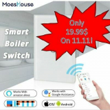 Tuya WiFi Smart Boiler Switch 16A Water Heater Smart Remote Control EU Israel | eBay