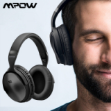 Mpow H5 – דור 2! מהאוזניות הכי נמכרות באמזון – עם סינון רעשים אקטיבי – במחיר מצויין! רק 135 ש”ח!