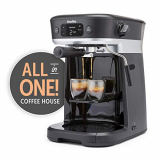 Breville All-in-One Coffee House – מכונת אספרסו משולבת מקציף, פילטר/קפסולות – רק ב895שח