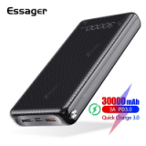 סוללת גיבוי Essager 30000mAh עם טעינה מהירה QC3.0 וPD – רק ב$21.99!