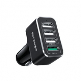 BlitzWolf® BW-SD3 50W – מטען הרכב הכי מומלץ! עם 4 פורטים וQC + כבל USB-C עם מתאם מיקרו USB רק ב8.99$