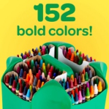Crayola | מארז ענק של 152 צבעים לילדים! כולל מעמד ומחדד ב₪35 בלבד!!!