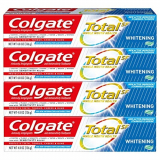 Colgate Total | מארז 4 משחות שיניים קולגייט טוטאל הלבנה ב₪21 בלבד!