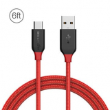 כבל USB-C סרוג, מהיר, איכותי וחזק באורך 1.8 מטר! BlitzWolf® AmpCore BW-TC6 3A USB Type-C רק ב3.99$!