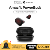 מבצע השקה גלובלי!  Amazfit PowerBuds – האוזניות המושלמות לספורט? (כולל חיישן דופק!) עכשיו ללא מכס!!! רק 74.99$!