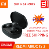 Xiaomi Redmi Airdots 2 – אוזניות הTWS הכי זולות…שגם מומלצות! רק 15.99$ / 54 ש”ח!