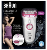 מסיר שיער בראון Braun Silk Epil 9 9-521 רק ב₪329 במקום ₪379!