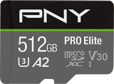 כרטיס זיכרון מהיר בנפח ענק ללא מס! PNY 512GB PRO Elite רק ב283 ש"ח כולל משלוח!