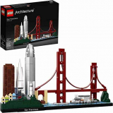 LEGO 21043 | לגו ארכיטקטורה – סן פרנסיסקו (565 חלקים) רק ב₪206 עד הבית!